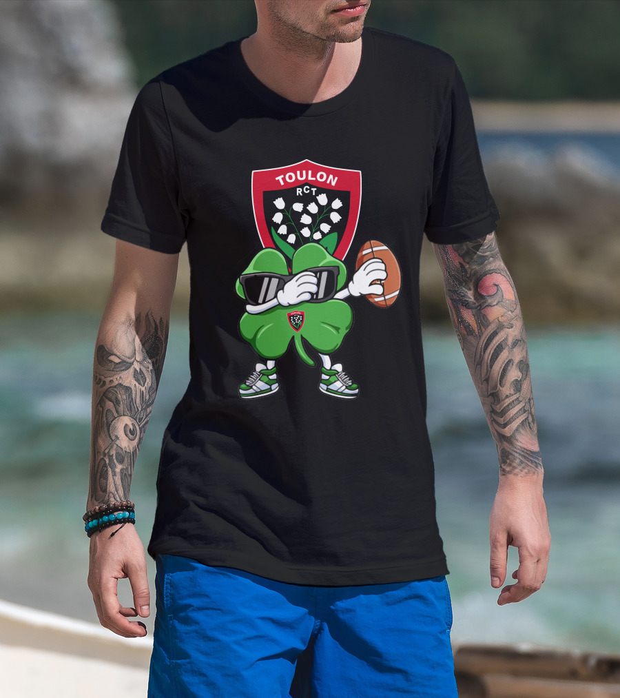 Toulon RCT Rugby Clover Shield T-Shirt
