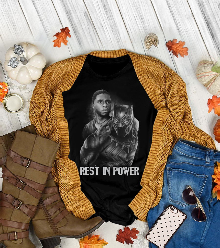 REST IN POWER BLACK PANTHER T-Shirt