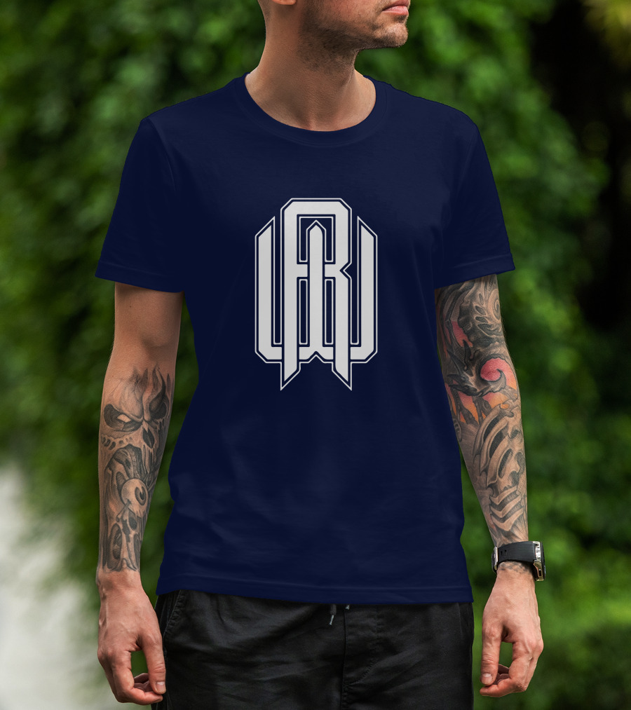 Raymond Warner Stylized Initials T-Shirt