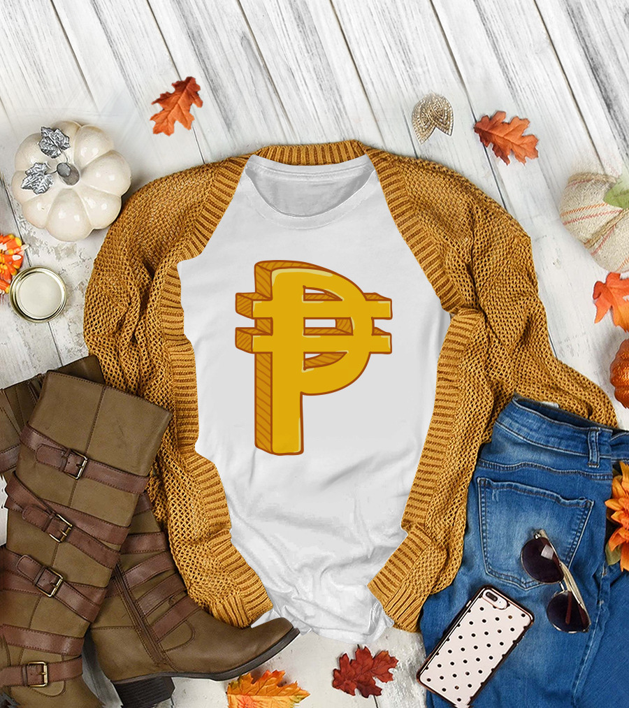 Peso Currency Symbol Philippines Gold T-Shirt