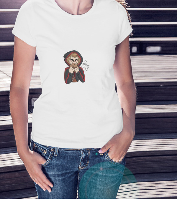 Skeppy It's Muffin Time Character T-Shirt