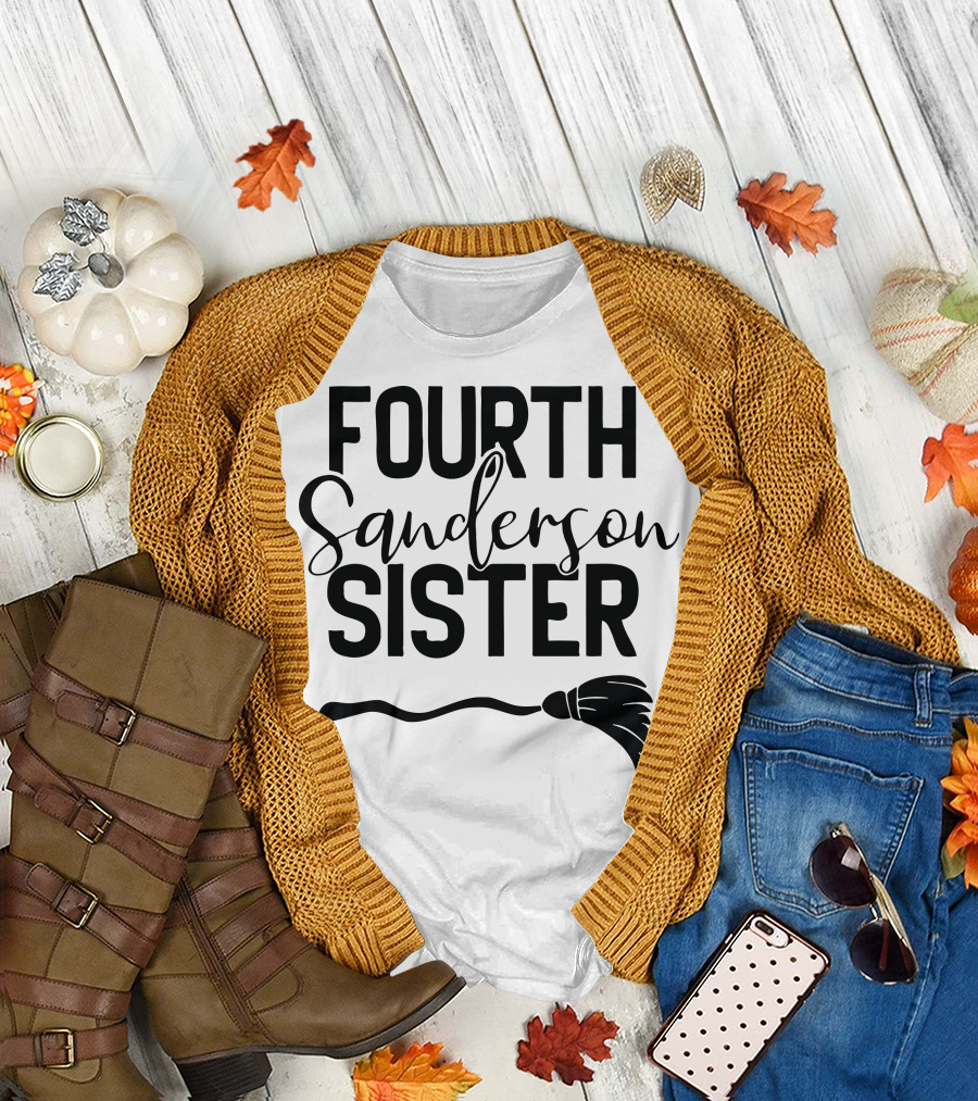 Fourth Sanderson Sister Broom T-Shirt