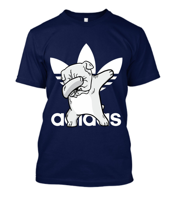 White English Bulldog Dabbing 002 T-Shirt