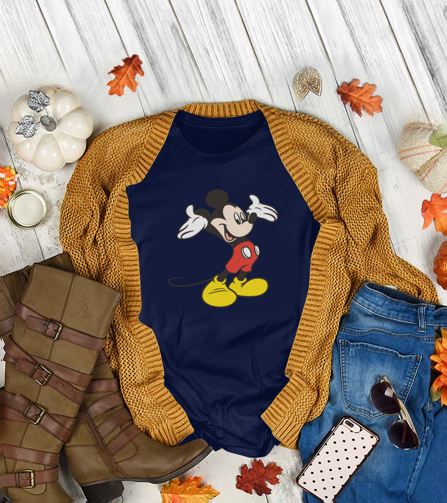 Mickey Mouse Classic Pose Disney Character T-Shirt