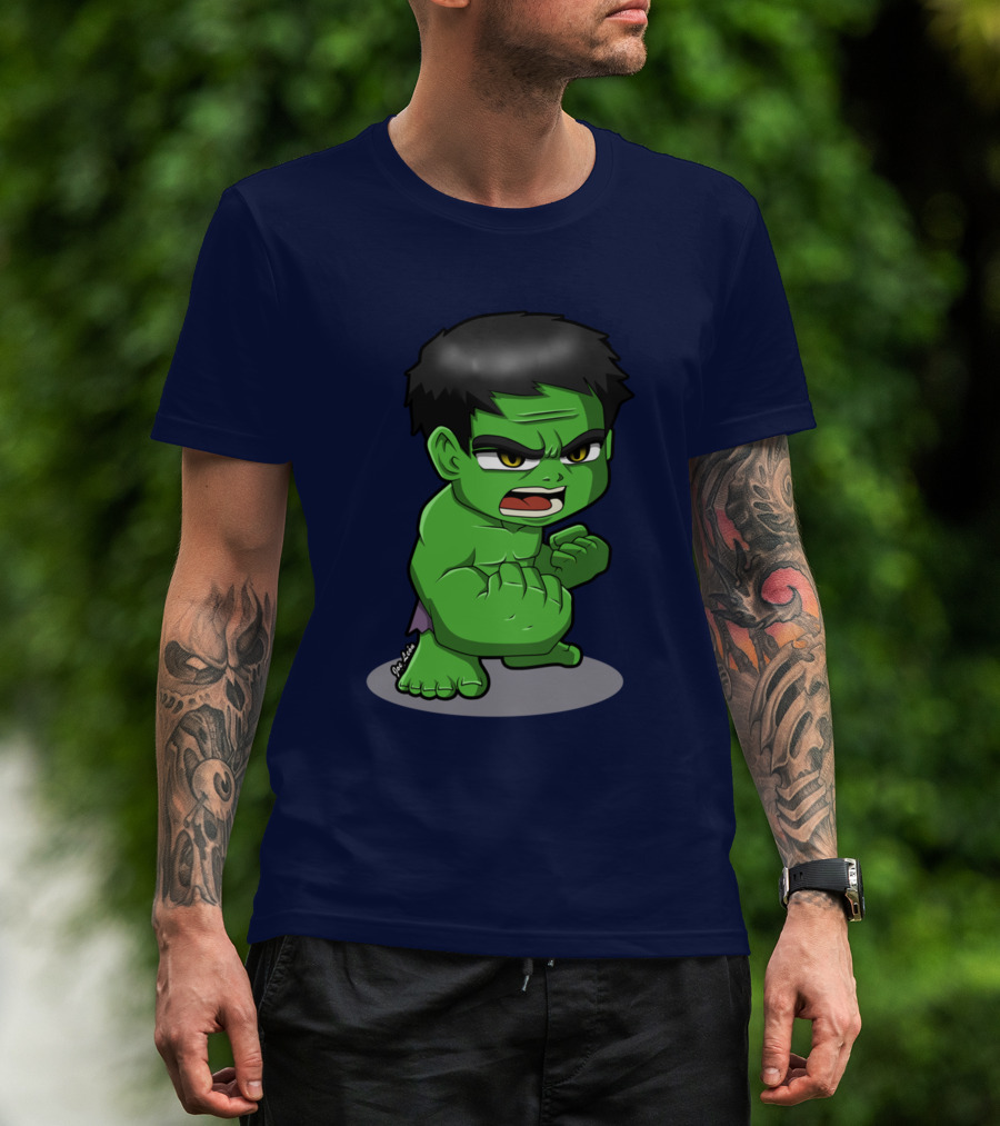 Hulk Angry Cartoon Hulk T-Shirt