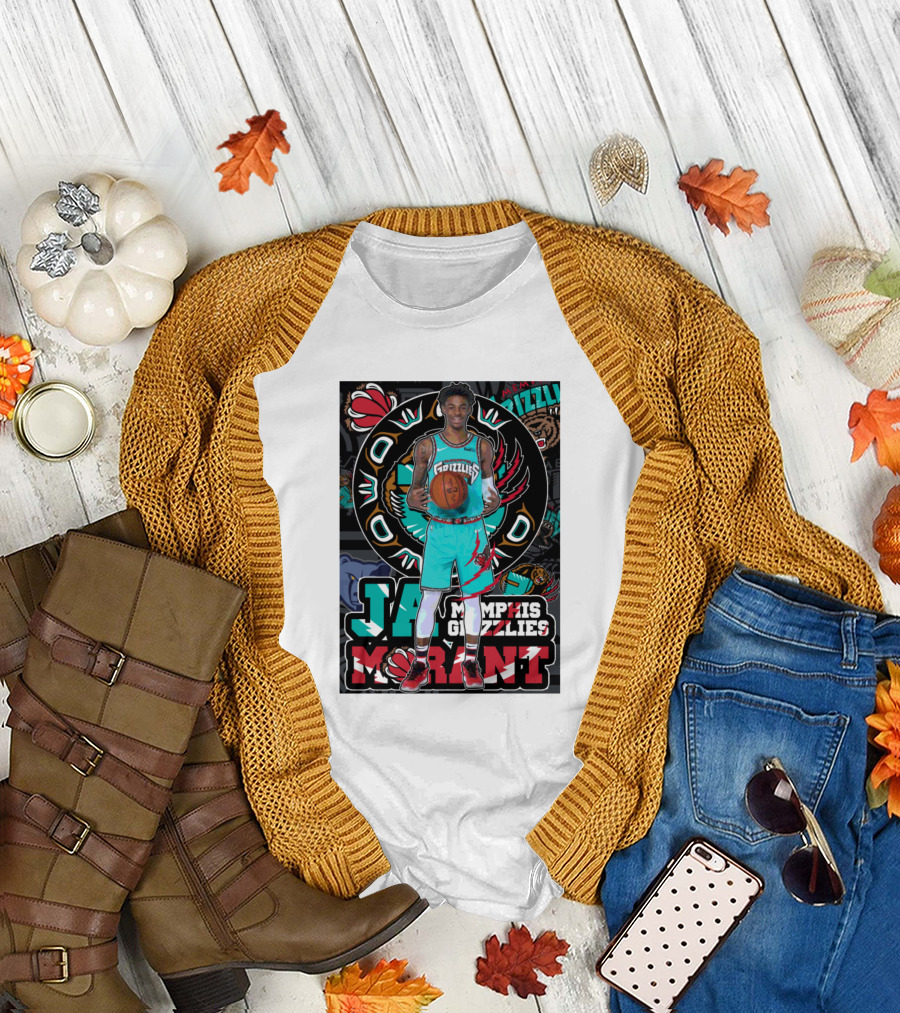 Ja Morant Memphis Grizzlies Rookie Sensation T-Shirt