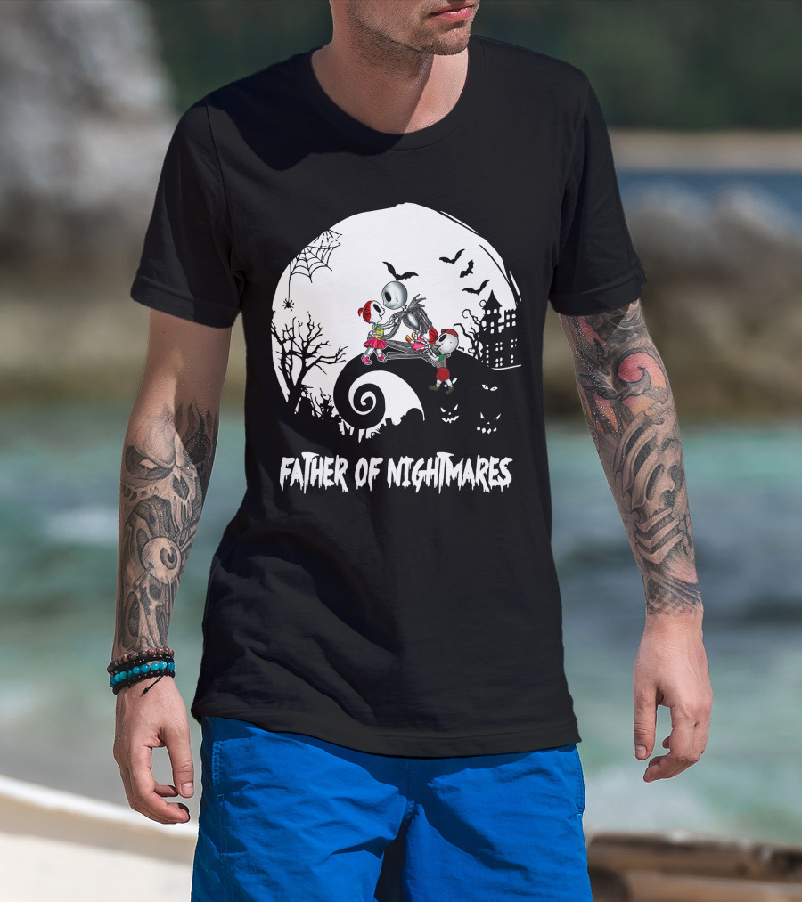 Father Of Nightmares 2 Girls 1 Boy T-Shirt