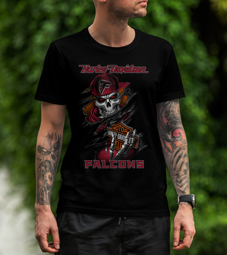 Harley Davidson Falcons Skull Logo 2020Af T-Shirt