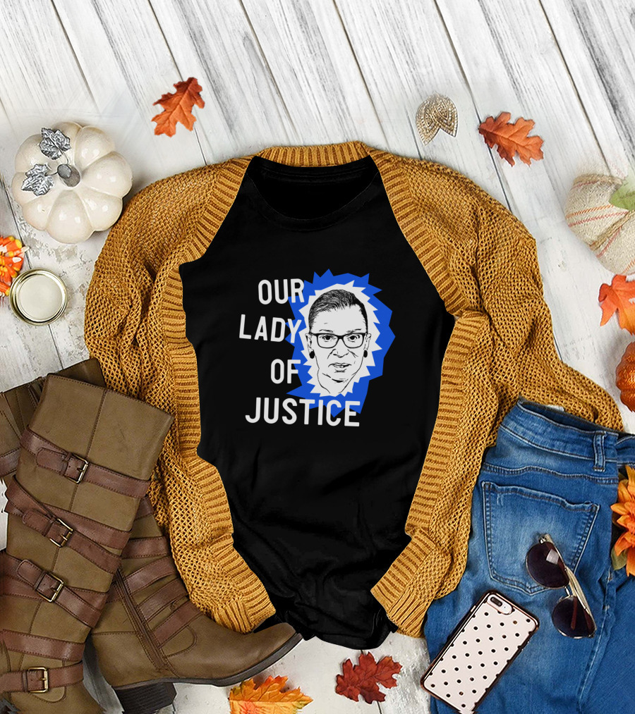 Our Lady of Justice Ginsburg T-Shirt