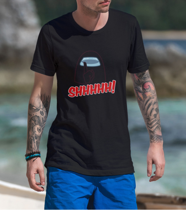 Among Us Shhhhh Camiseta T-Shirt