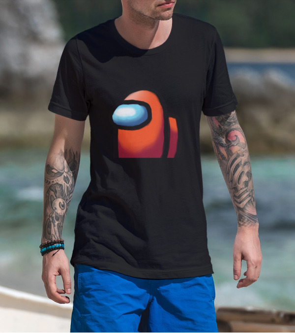Among Us Crewmate Orange Character T-Shirt