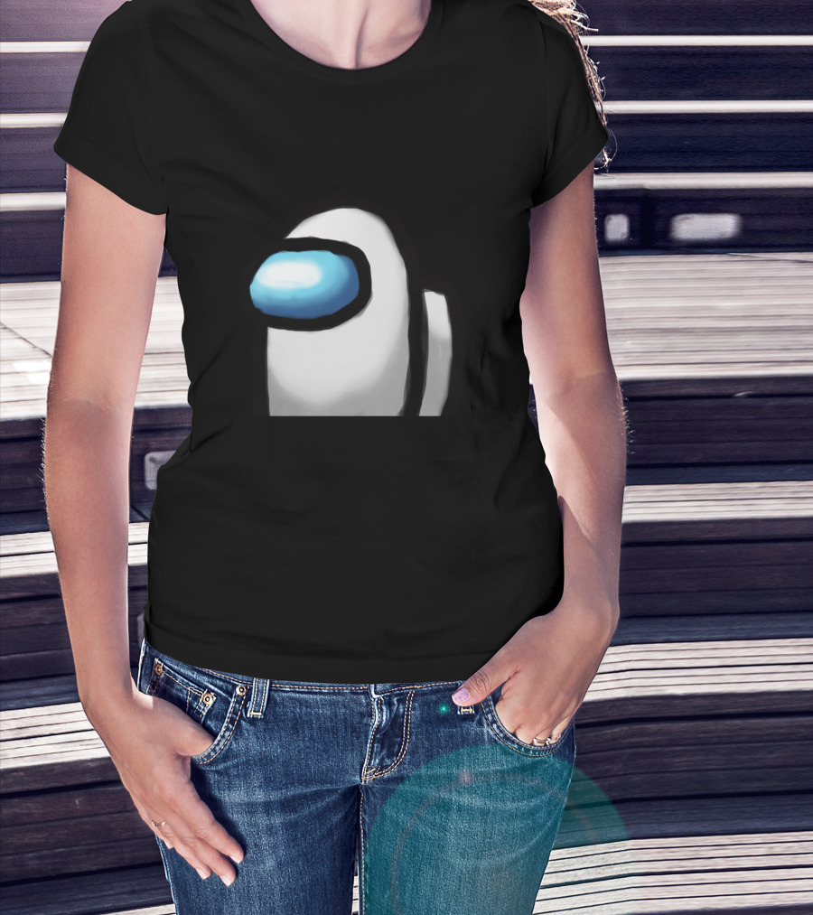 Among Us White Crewmate T-Shirt