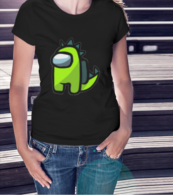 Among Us Crewmate Dinosaur Costume T-Shirt