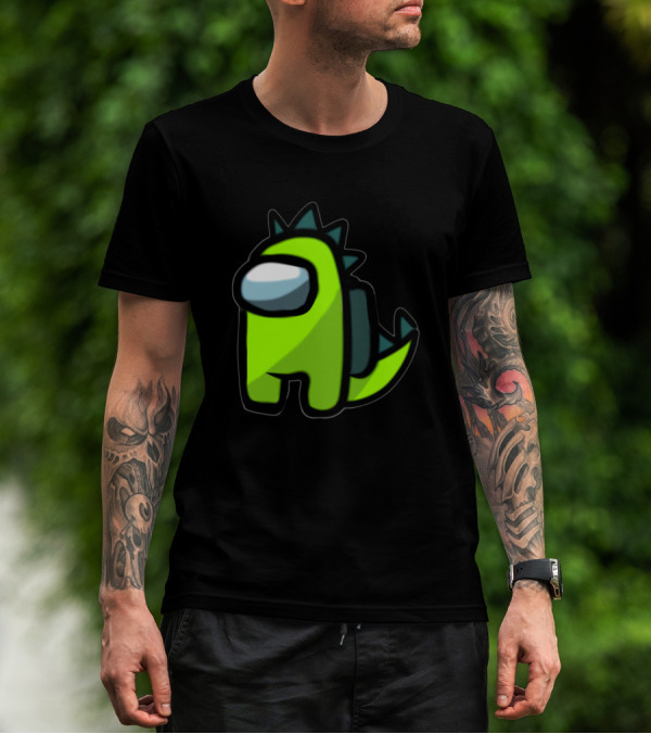 Among Us Crewmate Dinosaur Costume T-Shirt