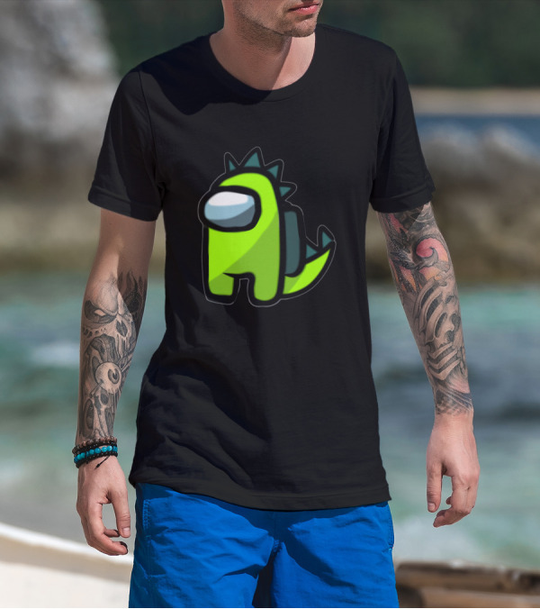 Among Us Crewmate Dinosaur Costume T-Shirt