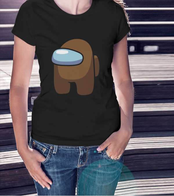 Among Us Brown Crewmate Character T-Shirt
