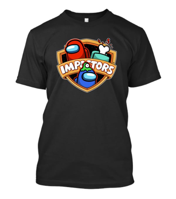 Among Us Impostors Shield Emblem T-Shirt