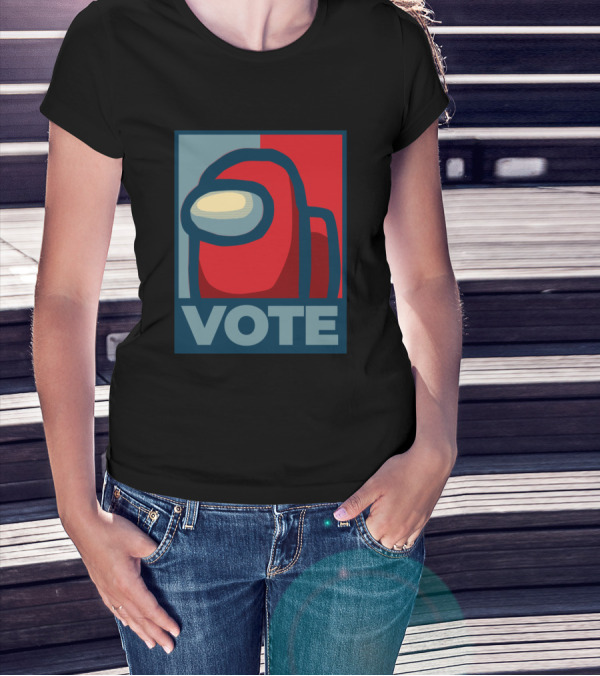 Vote Among Us Crewmate Red T-Shirt