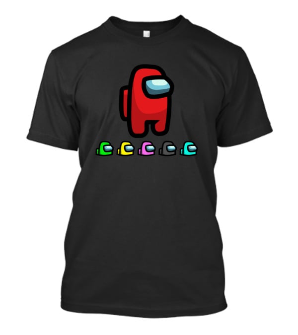Vote Among Us Crew Impostor Game Characters T-Shirt