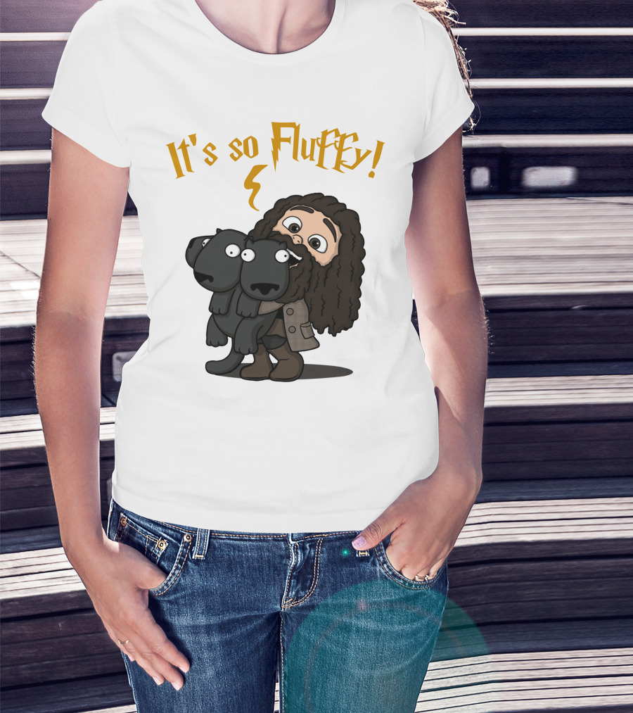 Robbie Coltrane It’s So Fluffy Lightning Wizard T-Shirt