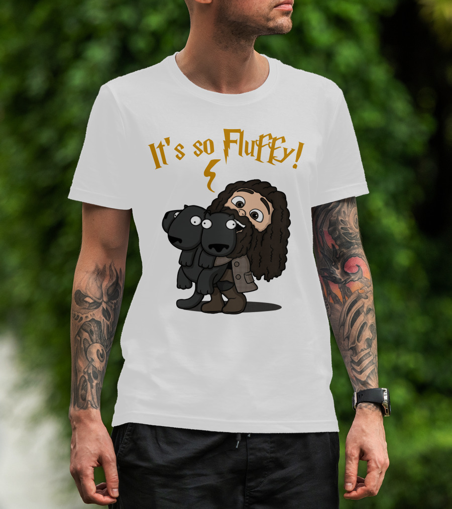 Robbie Coltrane It’s So Fluffy Lightning Wizard T-Shirt