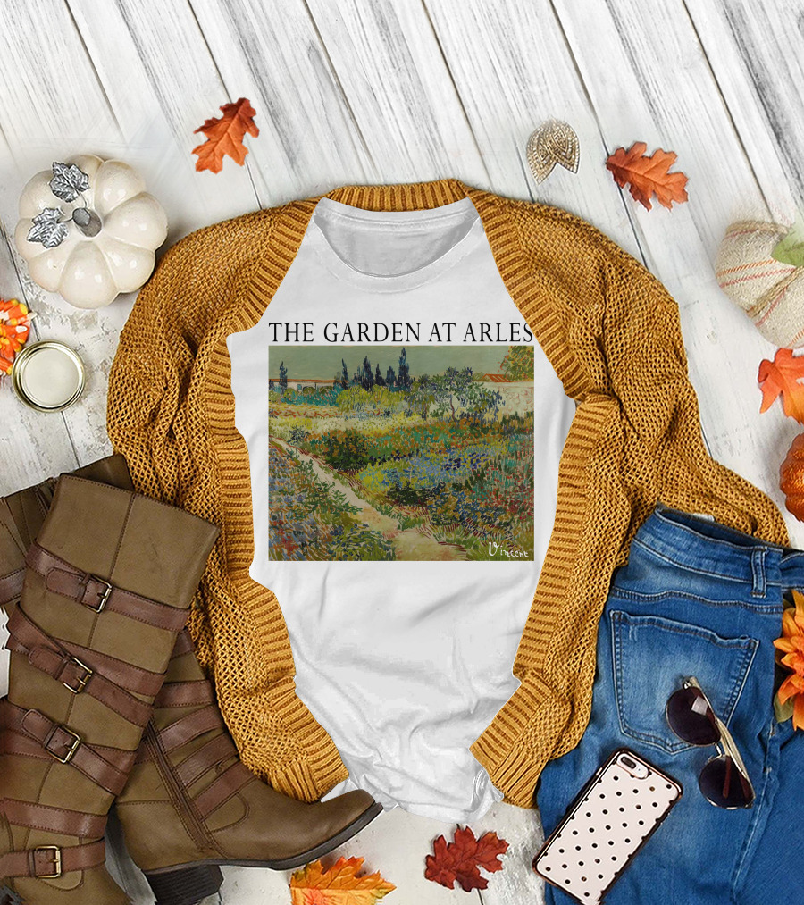The Garden at Arles Vincent Van Gogh Vincent Signature T-Shirt