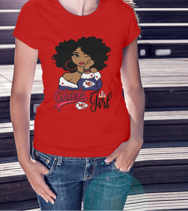 Kansas City Chiefs Girl Chiefs Kansas City Liv Girl T-Shirt