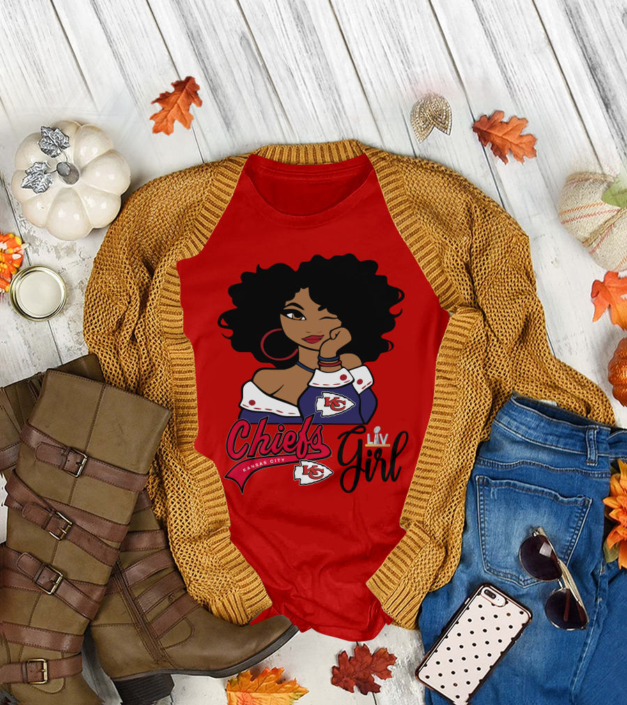 Kansas City Chiefs Girl Chiefs Kansas City Liv Girl T-Shirt