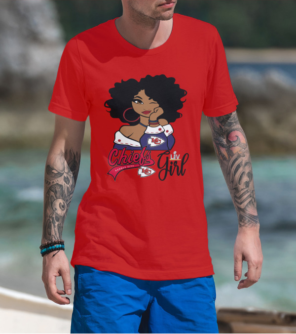 Kansas City Chiefs Girl Chiefs Kansas City Liv Girl T-Shirt