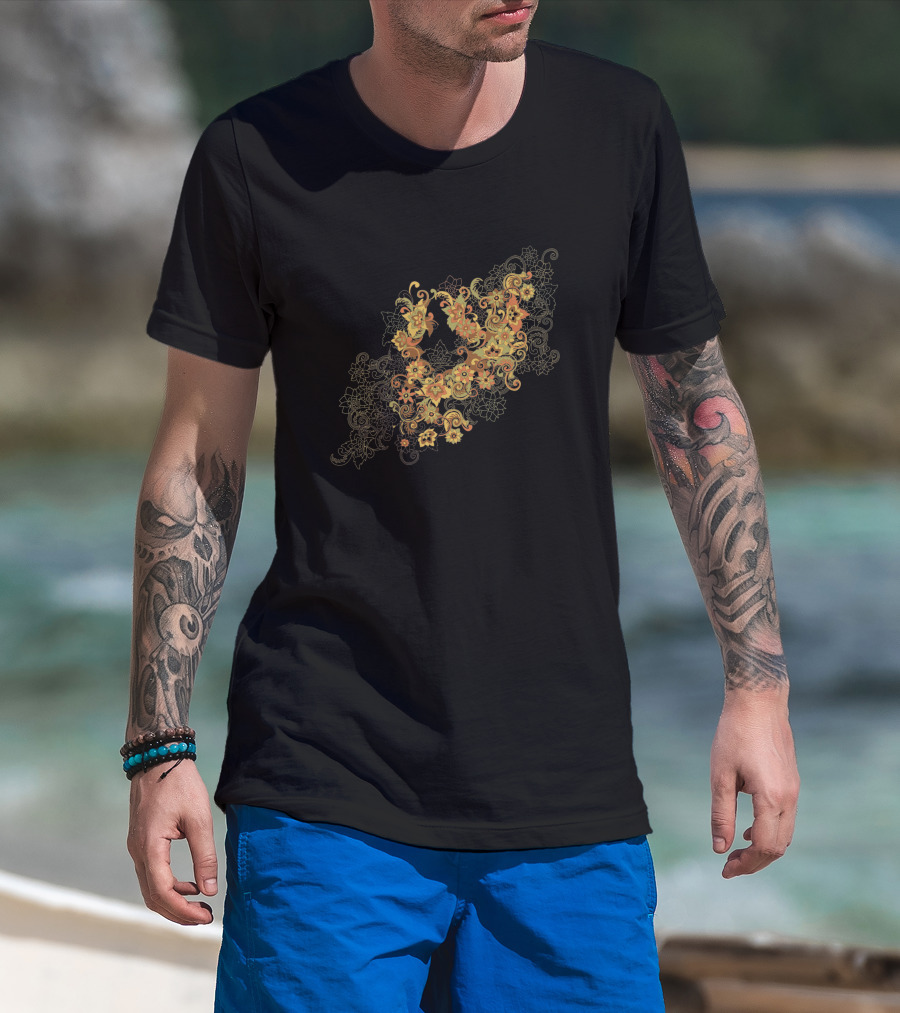 1975 359042 Floral Swirl T-Shirt