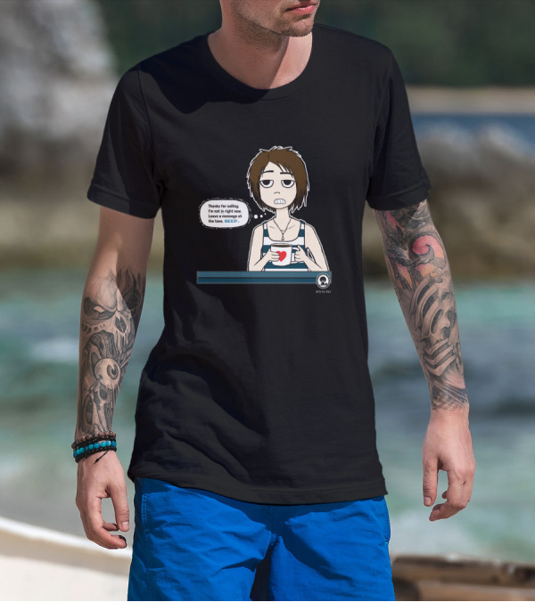 Thanks For Calling BEEP Coffee Character Alicia Sai T-Shirt