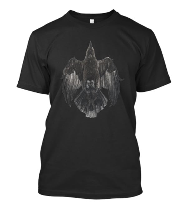 Ascension 2931 Raven Flight Motif T-Shirt