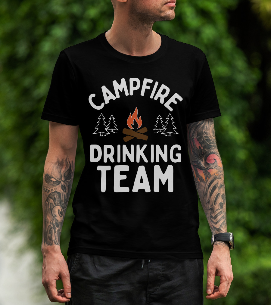 CAMPFIRE DRINKING TEAM T-Shirt