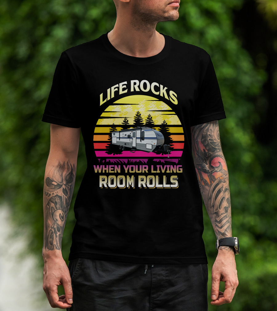 Life Rocks When Your Living Room Rolls Gulf Stream Light 279bh T-Shirt