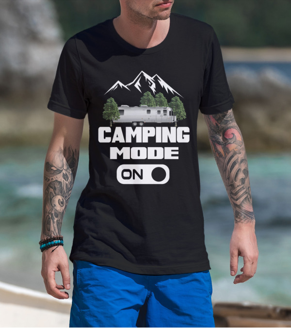 Camping Mode On Airstream Adventure T-Shirt