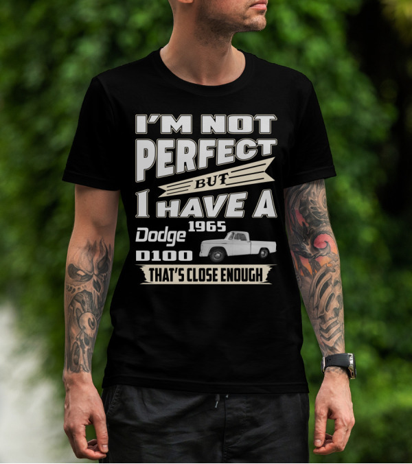 I'M NOT PERFECT BUT I HAVE A 1965 DODGE D100 THAT'S CLOSE ENOUGH T-Shirt