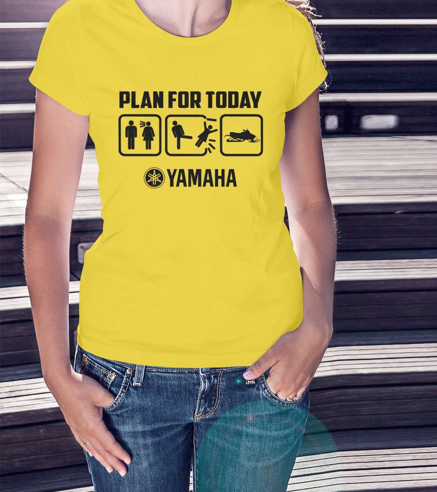 Yamaha Racing Performance Snowmobile Enthusiast Racing Team T-Shirt