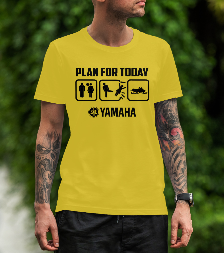 Yamaha Racing Performance Snowmobile Enthusiast Racing Team T-Shirt
