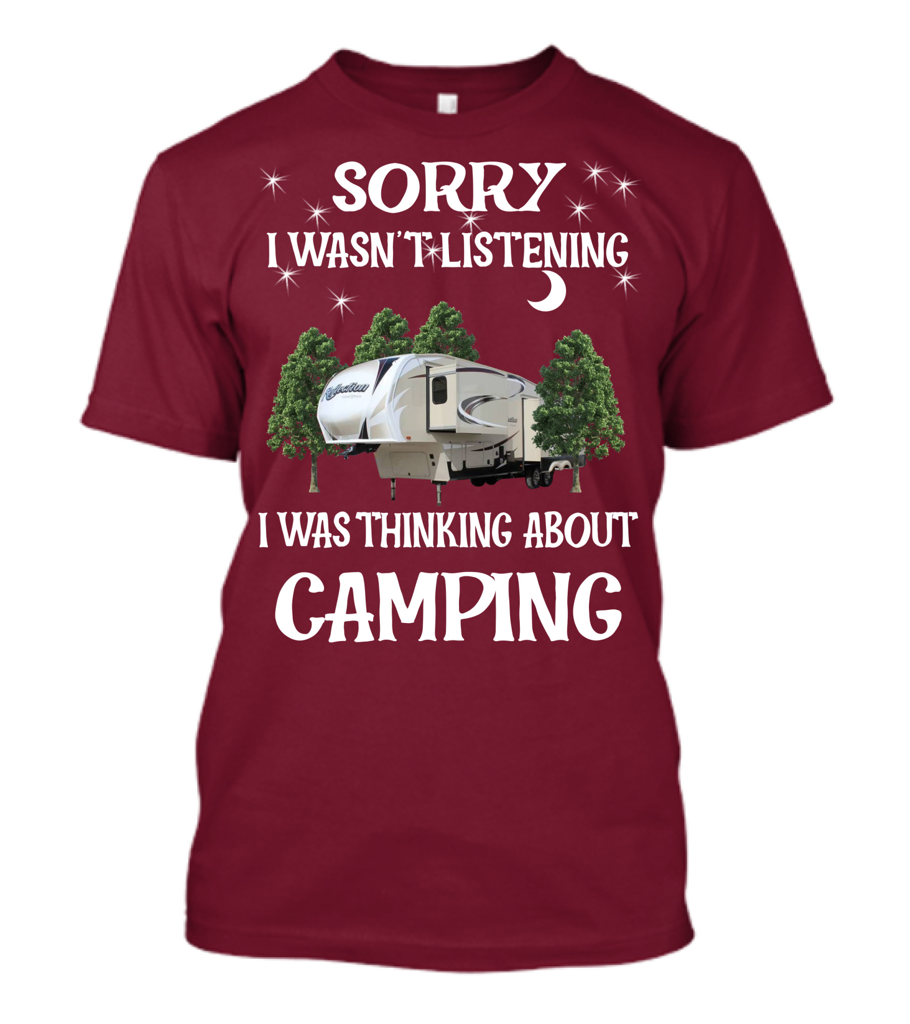 Reflection 318RST RV Among Trees T-Shirt