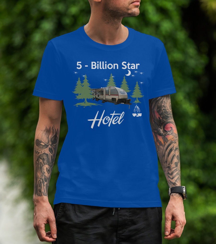 5 Billion Star Hotel Grey Wolf 29TE Owners T-Shirt