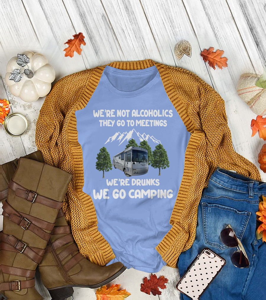 Winnebago Journey 36LD RV Among Green Trees T-Shirt