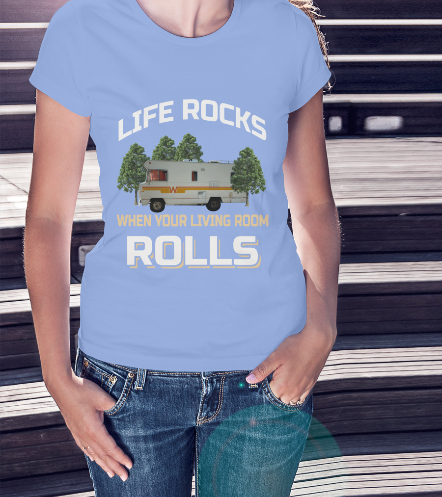 When Your Living Room Rolls Winnebagos RV T-Shirt