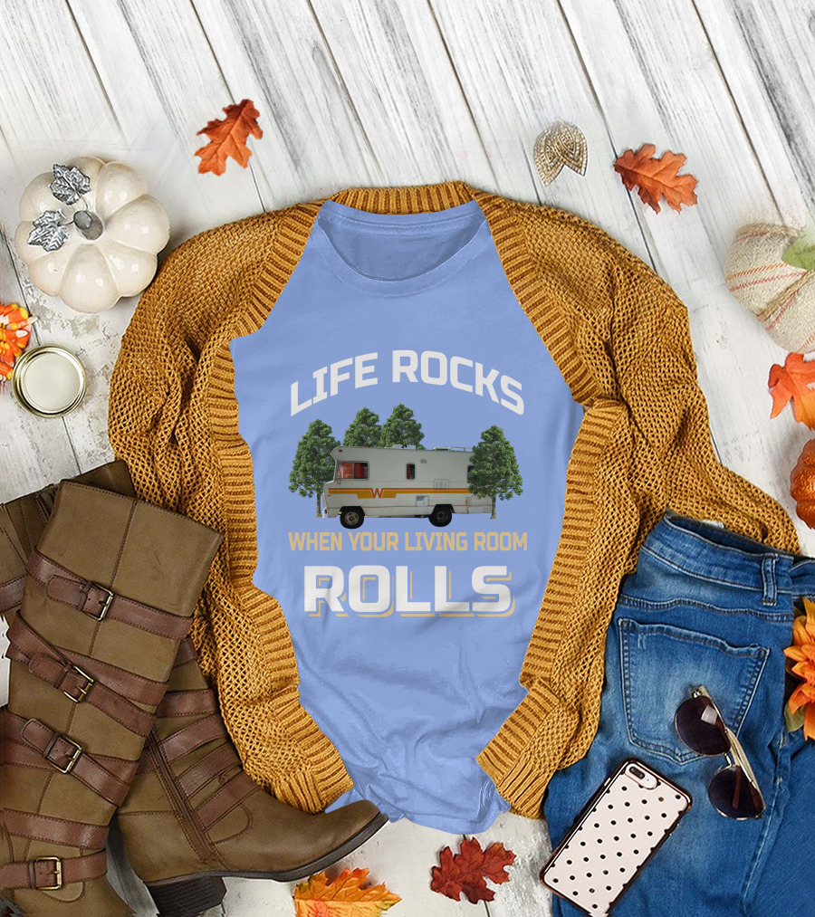 When Your Living Room Rolls Winnebagos RV T-Shirt