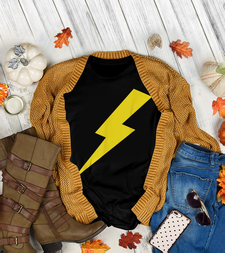 Lightning Bolt Yellow T-Shirt