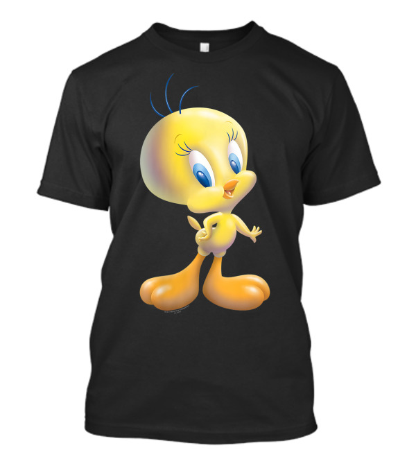 Looney Tunes Tweety Bird Airbrushed Cartoon Character Merchandising T-Shirt