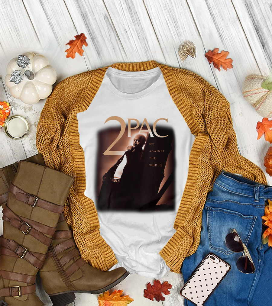 2Pac Me Against The World Album Cover T-Shirt