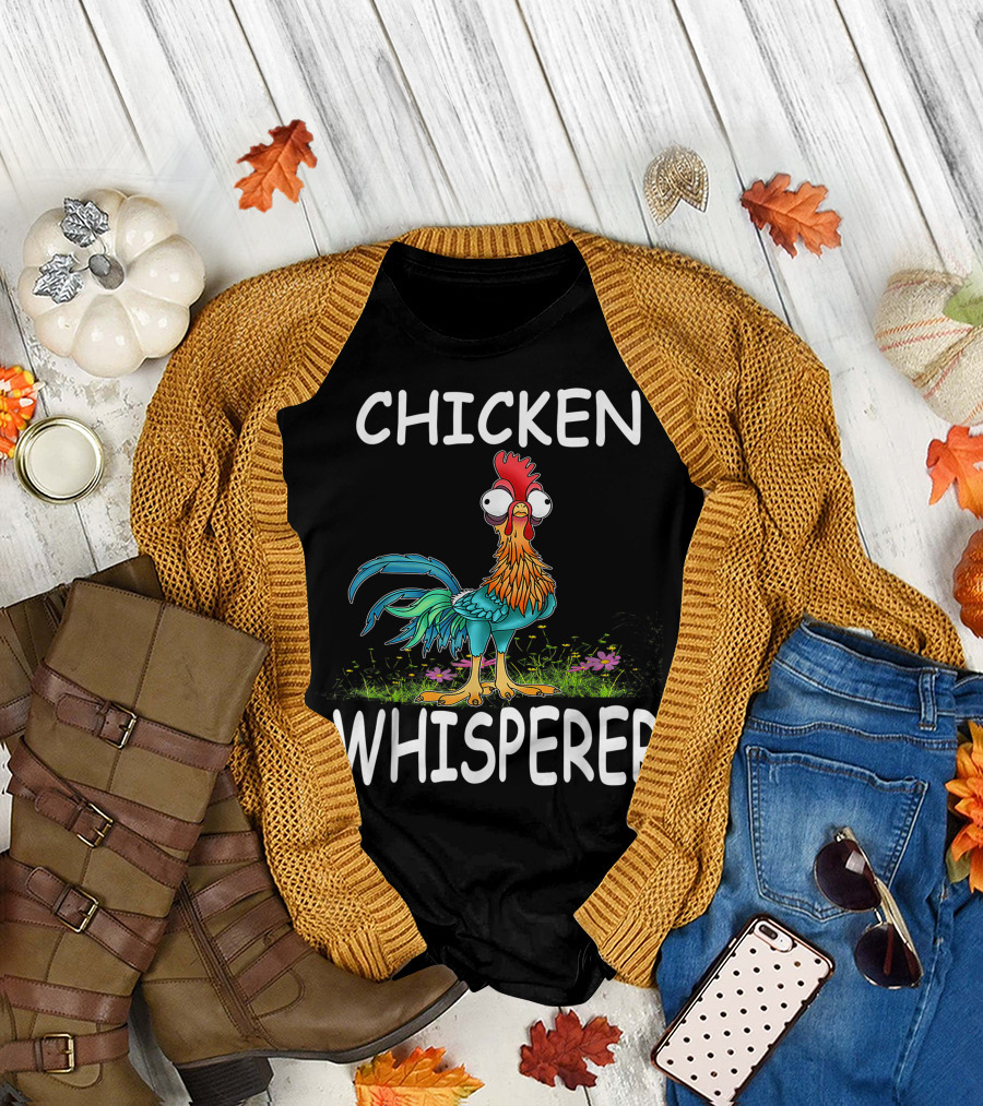 Chicken Whisperer Funny Chicken For Farmers T-Shirt