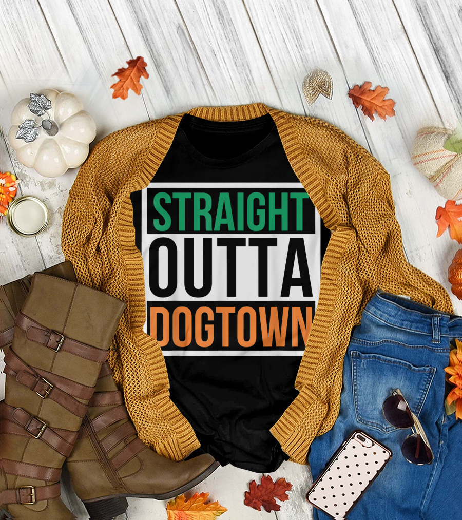 St. Patrick's Day Straight Outta Dogtown St Louis T-Shirt