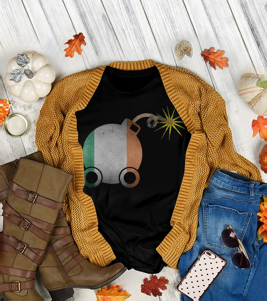 Irish Flag Bomb St. Patrick's Day Cocktail Lover T-Shirt