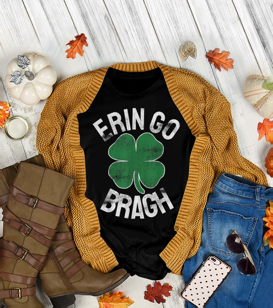 Erin Go Bragh Shamrock St. Patrick's Day Irish T-Shirt